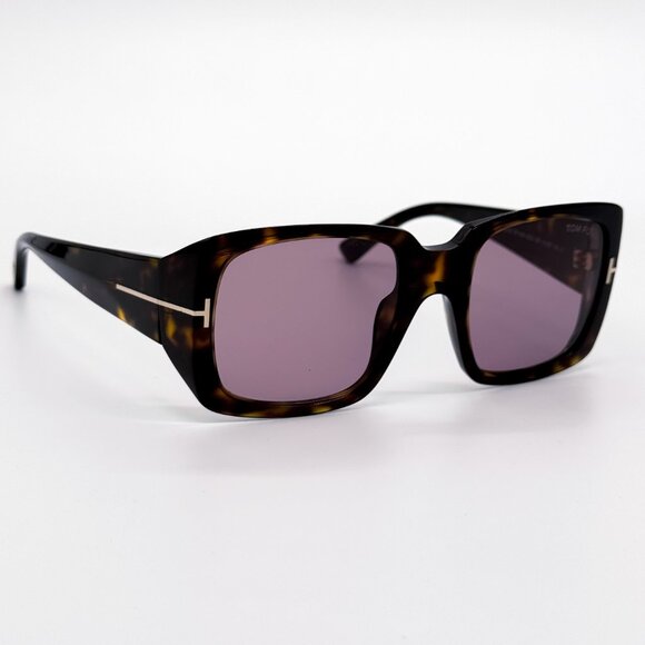 NEW TOM FORD RYDER-02 TF1035 52Y WOMEN SQUARE SUNGLASSES FT1035/S 52Y - Picture 1 of 10